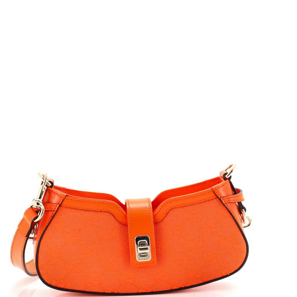 Gucci Moon Side Shoulder Bag Gg Canvas #227380G20B